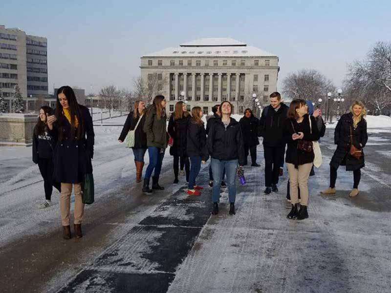 North Central Social Work Students|