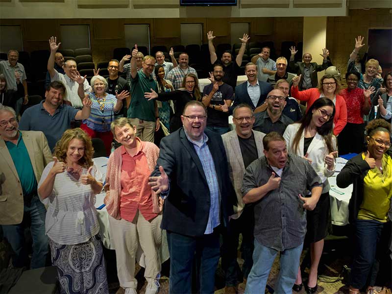 North Central faculty return to campus for fall 2017 semester