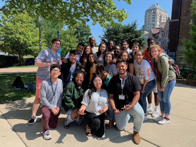North Central Act Six scholars at the Act Six Midwest Convention in Chicago