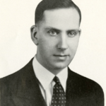 Photo of Frank Lindquist from 1933 yearbook