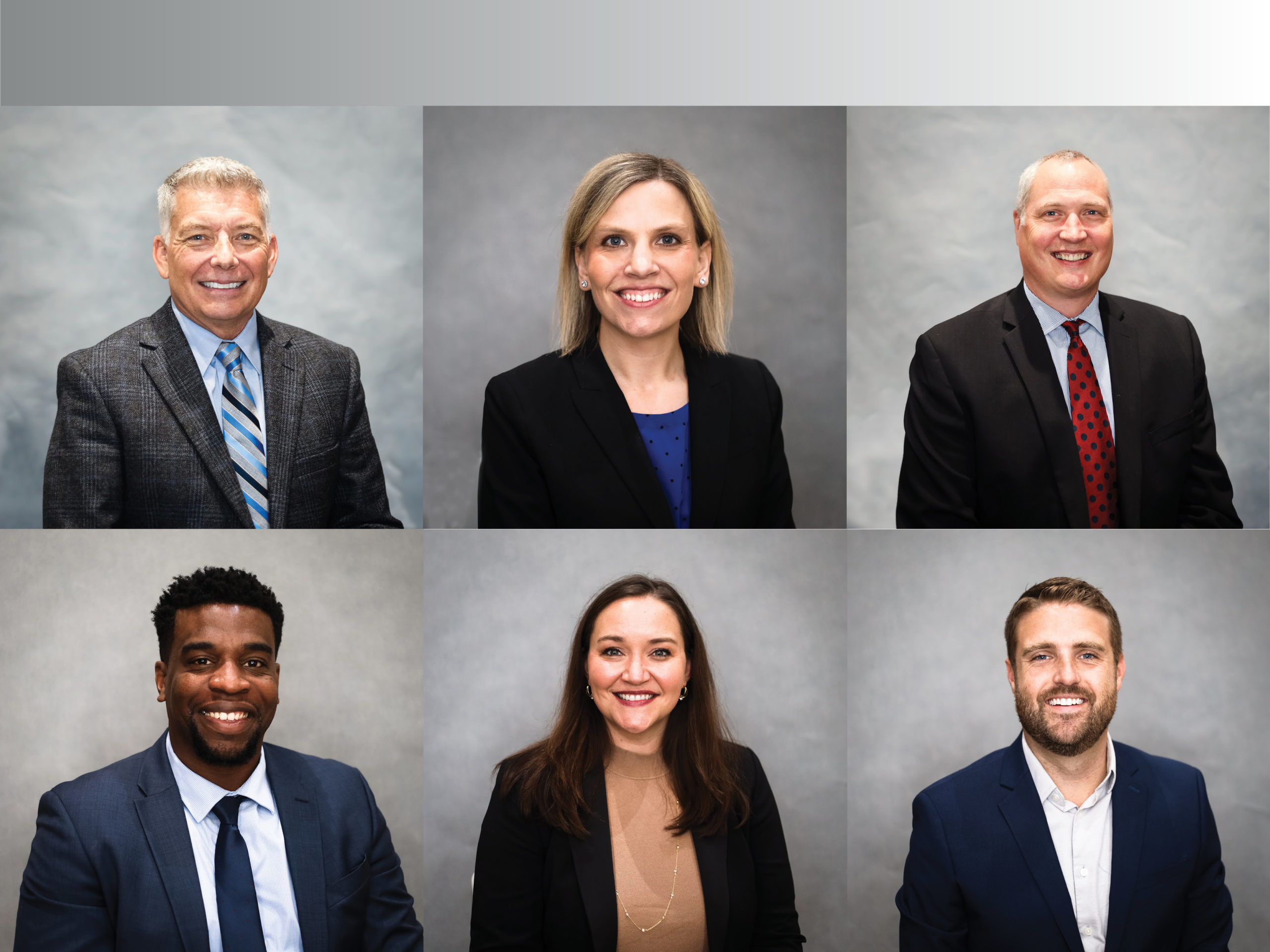 Collage made of North Central University's Senior Leadership Team members' Headshots