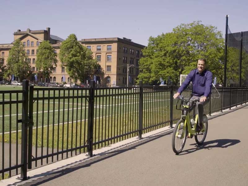 Tour North Central's campus with President Scott Hagan