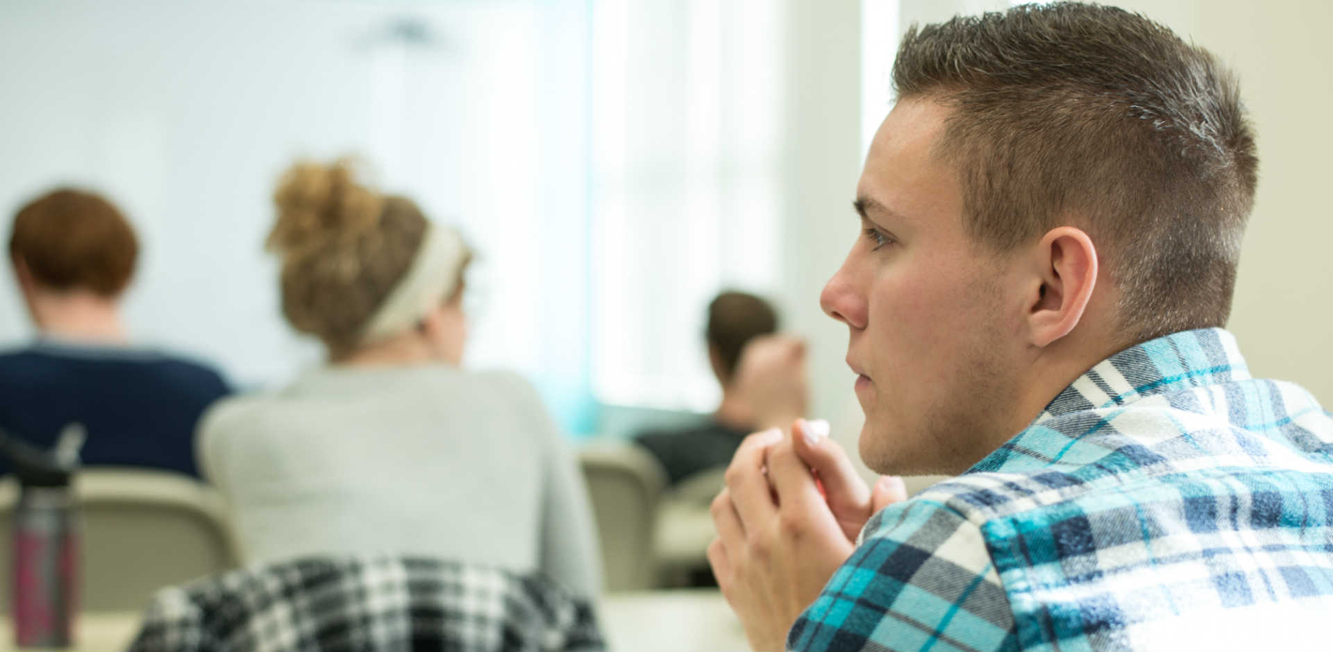 A student in an Applied Studies class.