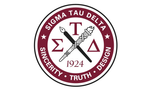 The Sigma Tau Delta seal.