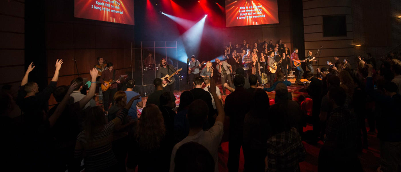 Worship at North Central University.