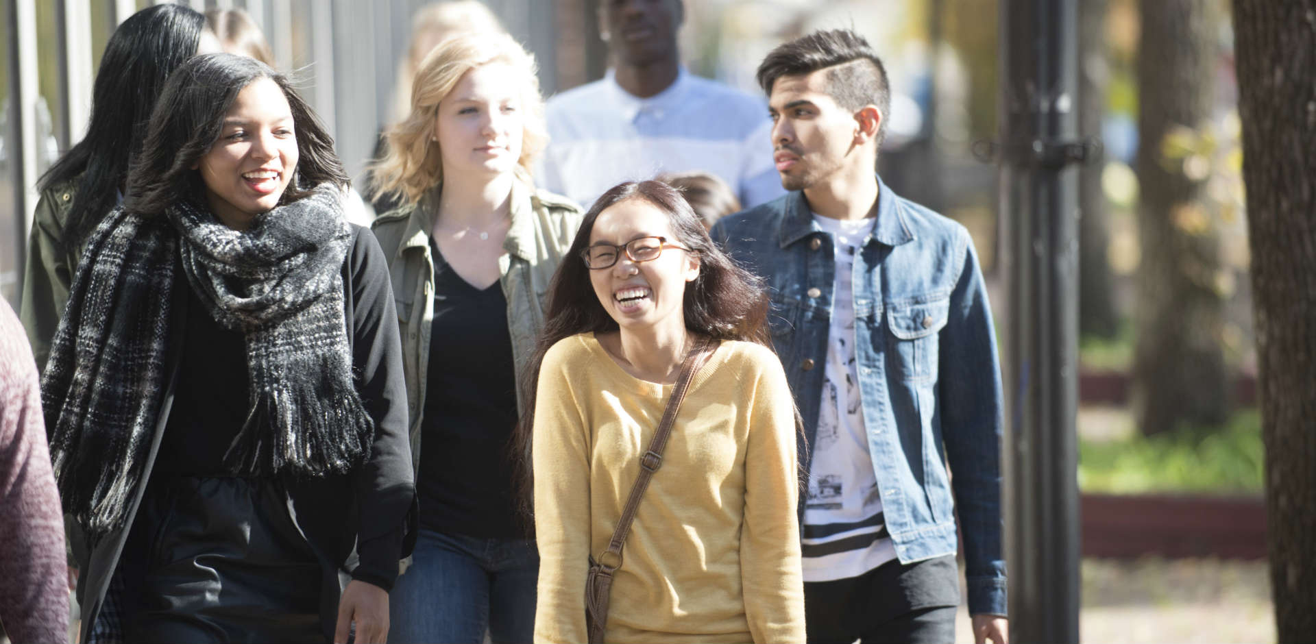 A group of students in Minneapolis.