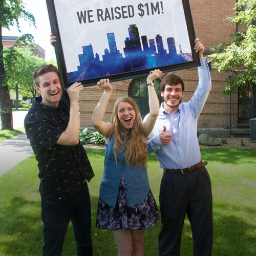 North Central raises one million dollars