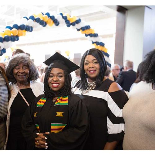 Student celebrates graduation and God's faithfulness
