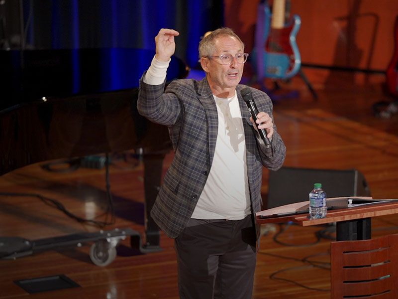College of Fine Arts Dean Larry Bach