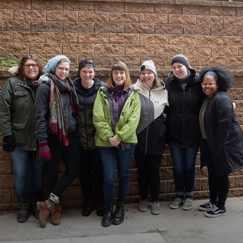 North Central Students Serve at the Hiawatha Encampment