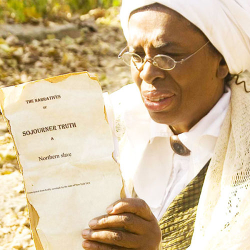 Alumna Joyce Marrie brings history to life