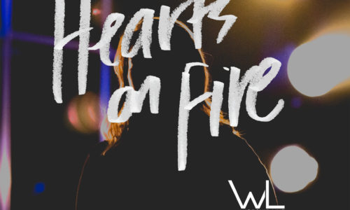 Album art for the Worship Live album "Hearts on Fire"