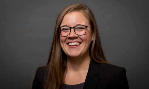 NCU staff member Erin White