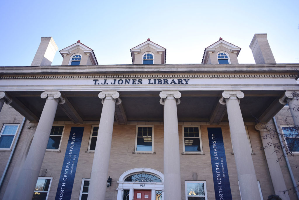 T.J. Jones Library shot daytime