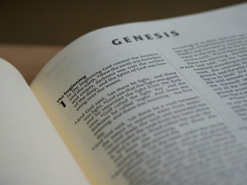 Beginning of Genesis