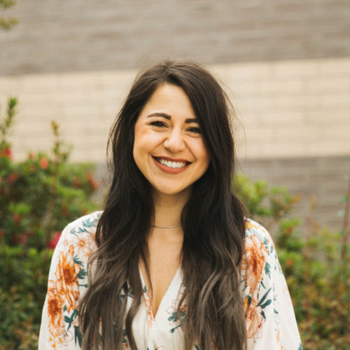 Becky Johnson smiles sweetly for the camera