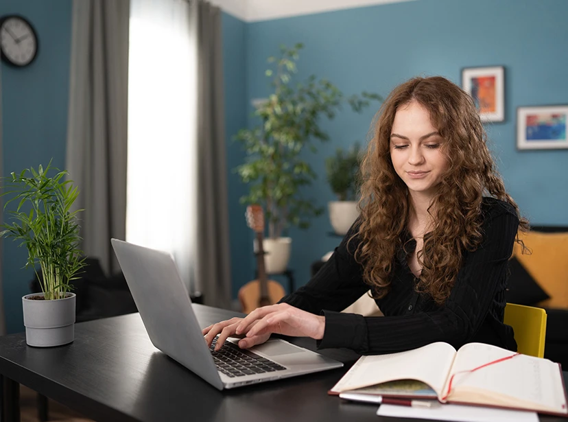 A photo of a homeschool student